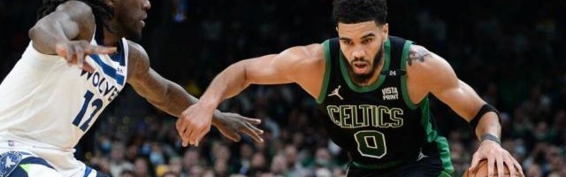 开云-摆脱膝盖酸痛！塔图姆开启疯狂三月：场均33+6够狠